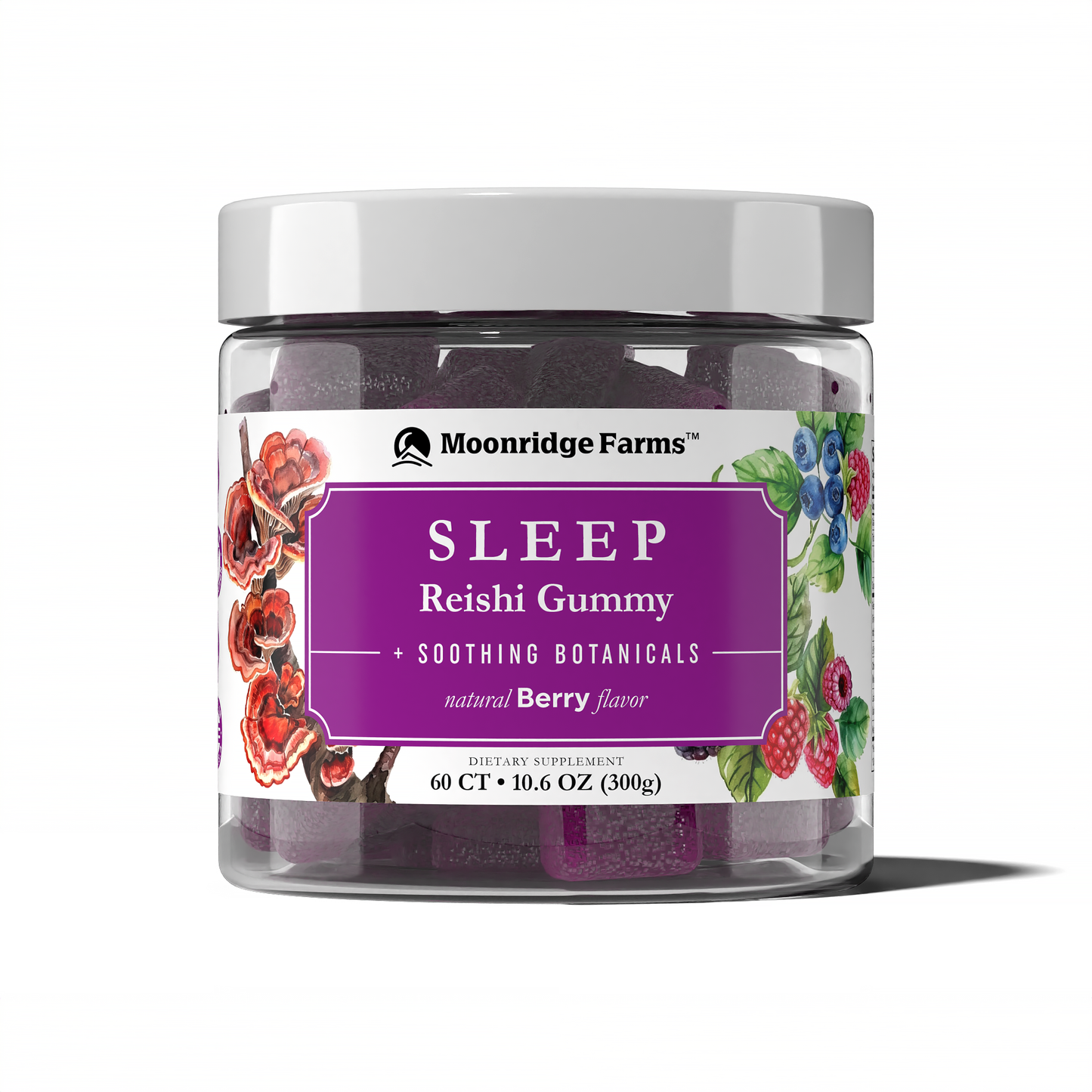 Sleep Reishi Mushroom gummies 60ct 6000mg